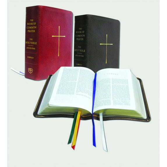 The Book of Common Prayer and Bible Combination Edition (NRSV with Apocrypha): Red Bonded Leather, (Hardcover)