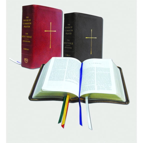 Pre-Owned The Book of Common Prayer & the Holy Bible (NRSV) Black: Black Bonded Leather Paperback