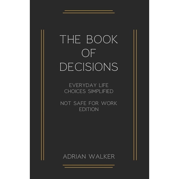 The Book of Decisions: The book of decisions (Paperback)