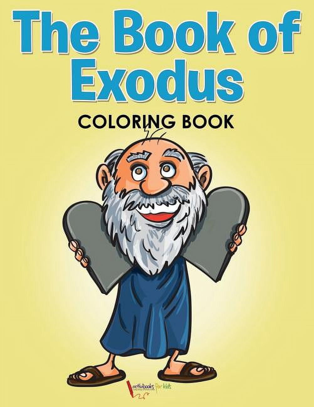 The Book of Exodus Coloring Book, (Paperback)