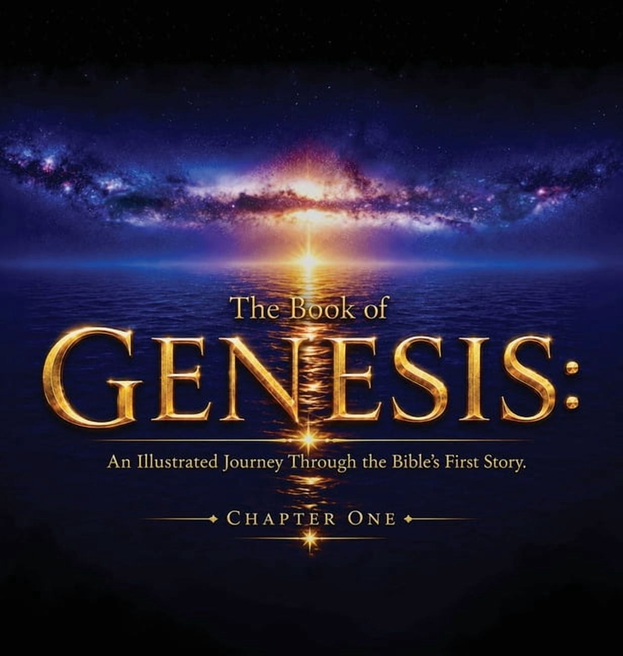 The Book of Genesis: An Illustrated Journey Through the Bible's First Story - Chapter One, (Hardcover)