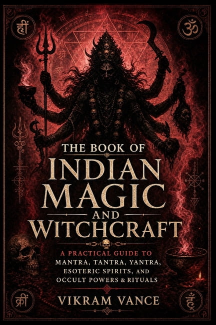 The Book of Indian Magic and Witchcraft: - A Practical Guide to Mantra, Tantra, Yantra, Esoteric Spirits, and Occult Pow, (Paperback)