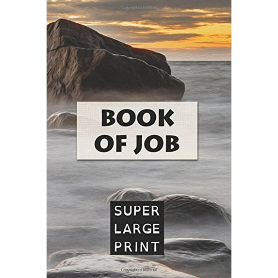 Pre-Owned The Book of Job (Super Large Print) Paperback