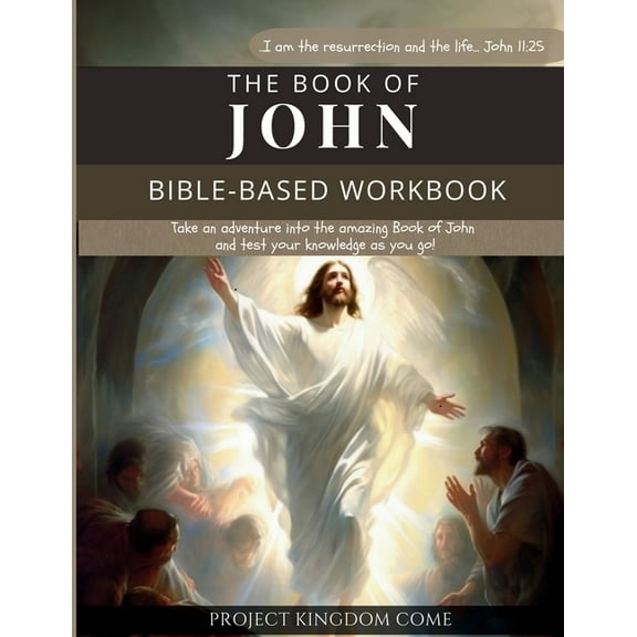 The Book of John I Kids Workbook to Help Children Study and Understand the Bible I Biblical quizzes for kids ages 9 and , (Paperback)