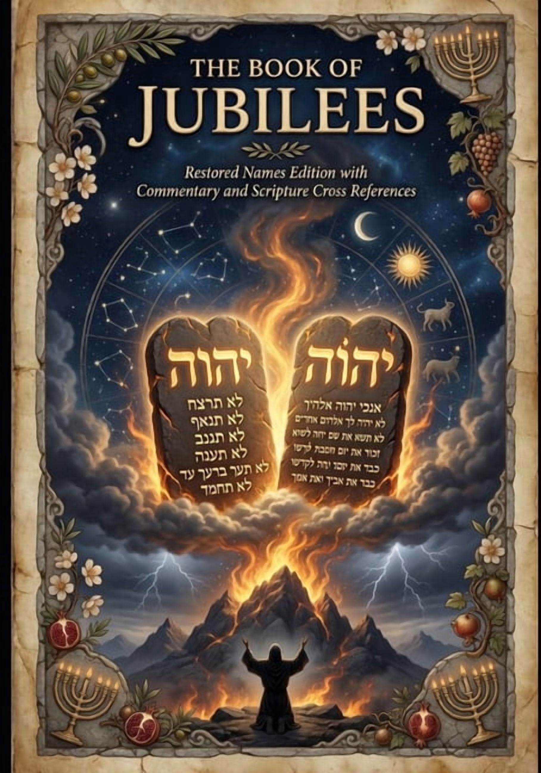 The Book of Jubilees: With Names, Commentary and Scripture Cross-References, (Paperback)