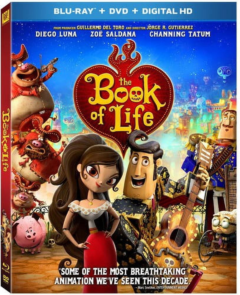 The Book of Life Blu ray DVD Digital HD Walmart