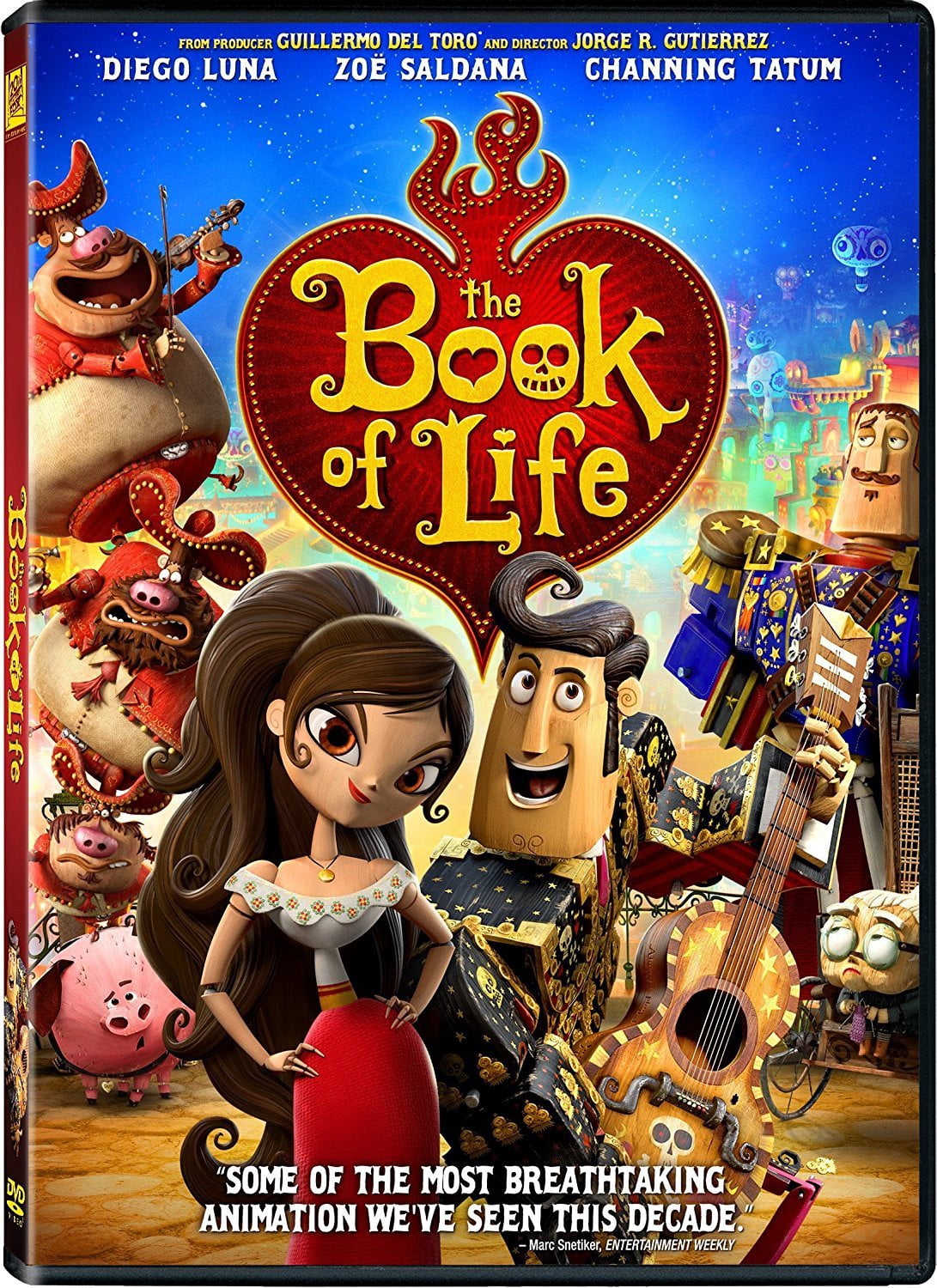 The Book of Life (DVD + Digital Code) - Walmart.com