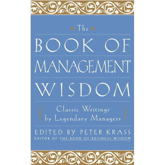 The Book of Management Wisdom, (Hardcover)