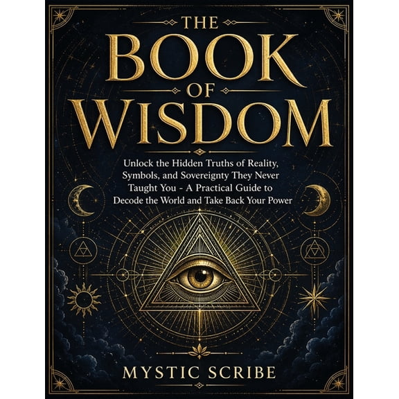 The Book of Wisdom: Unlock the Hidden Truths of Reality, Symbols, and Sovereignty They Never Taught You - A Practical Gu, (Paperback)