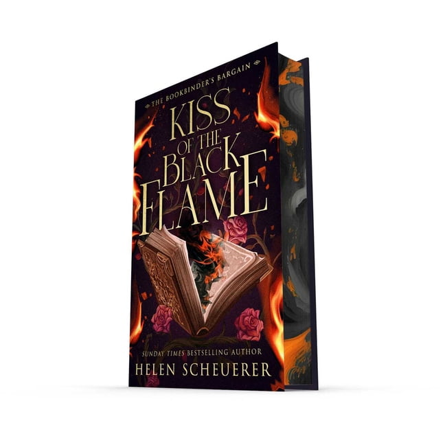 The Bookbinder's Bargain Kiss of the Black Flame, (Hardcover)