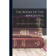 The Books Of The Apocrypha, Paperback
