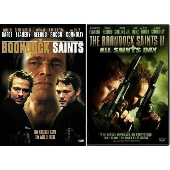 The Boondock Saints 1 One & 2 Two (2 DVD Set, 2006 Sean Patrick Flannery NEW