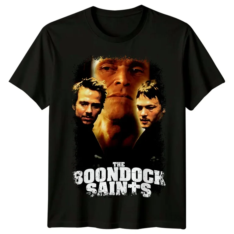 The Boondock Saints (1999) Movie Poster Inspired T-Shirt Retro 90s