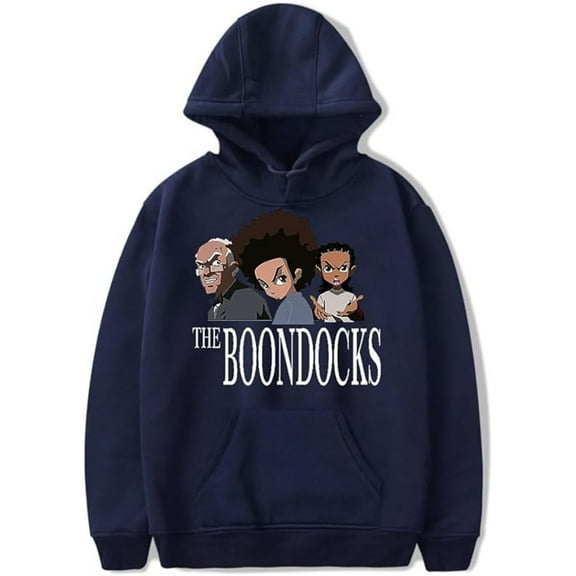 The Boondocks Hooded Sweatshirt Street Fashion Men's And Women's Winter Hooded Sweatshirt