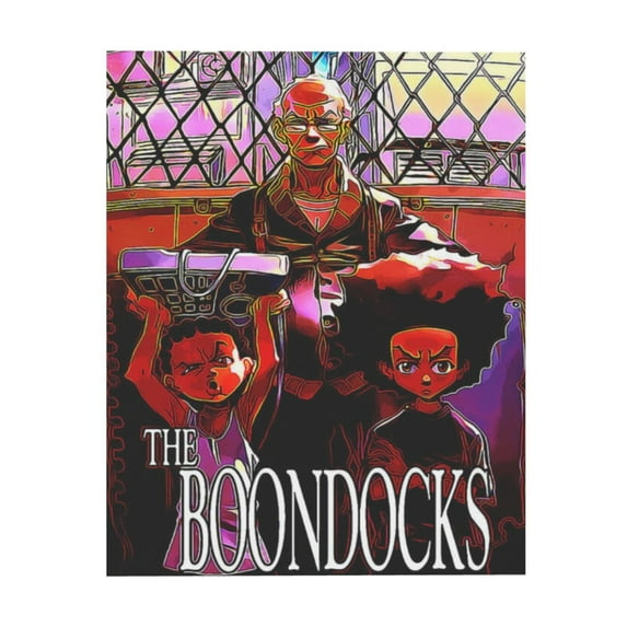 The Boondocks Posters, Anime Frameless Wall Poster, Japan Anime Home Decor For Bedroom Living Room Dorm, 16"X20"