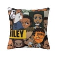 thumbnail image 1 of The Boondocks Square Pillow Case Pillow Holder Soft Decorative Pillow Sham Cushion Cases Pillowcase 22"X22", 1 of 7