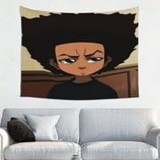 The Boondocks Tapestry Polyester Wall Art Tapestry Decorative Bedroom Modern Home Wall Hanging Tapestry Wall Decoration 29x37in