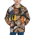 thumbnail image 1 of The Boondocks Youth Hoodies 3D Print Pullover Hooded Sweatshirt Unisex Casual Sweater Tops Blouse Long Sleeve Kids Hoodie Large, 1 of 8