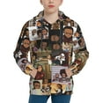 thumbnail image 1 of The Boondocks Youth Hoodies 3D Print Pullover Hooded Sweatshirt Unisex Casual Sweater Tops Blouse Long Sleeve Kids Hoodie Large, 1 of 8