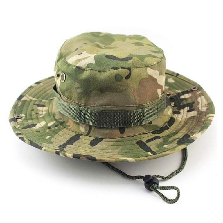 Camouflage Camo Bucket Hats Caps Hunting Gaming Fishing Military Unise
