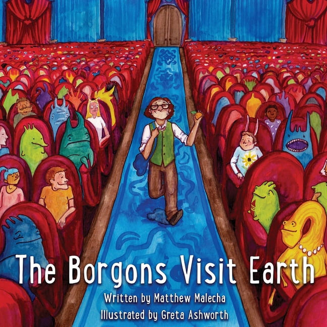 The Borgon: The Borgons Visit Earth (Series #1) (Paperback) - image 1 of 1
