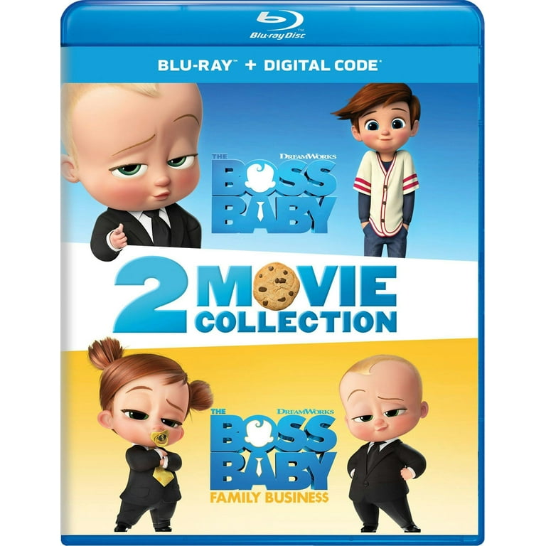 Boss Baby: 2-Movie Blu-ray Collection, PG, Family Adventure Comedy