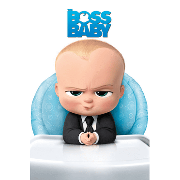 The Boss Baby 2017 Poster 24x36 - Animated Comedy DreamWorks Family Adventure