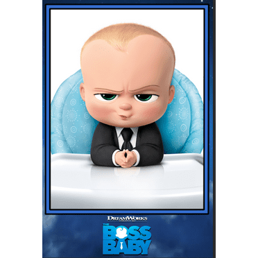 The Boss Baby 2017 Poster 24x36 - Animated Comedy Family Fun DreamWorks Film