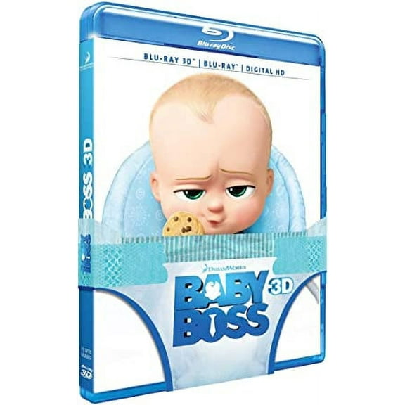 The Boss Baby (3D & 2D) (+ Digital Copy) [ NON-USA FORMAT, Blu-Ray, Reg.B Import - France ]