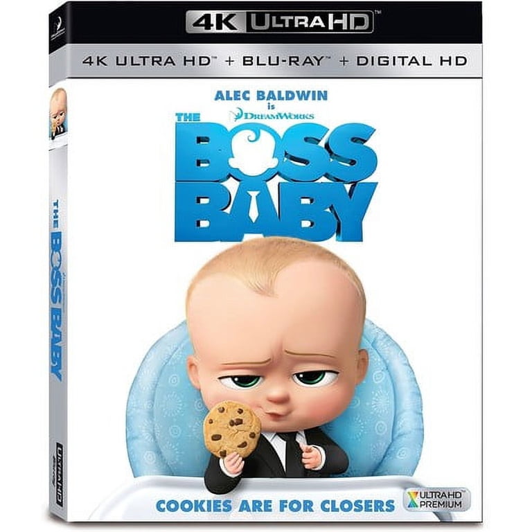 BABYL ブルーレイ３セット Blu-ray,Cd,Dvd. The Boss Baby (4K Ultra HD + Blu-ray + Digital) - Walmart.com