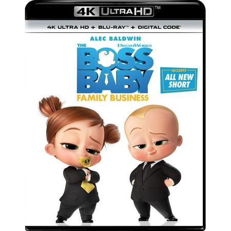The Boss Baby: Family Business [Includes Digital Copy] [4K Ultra HD Blu-ray/Blu-ray] [2021]