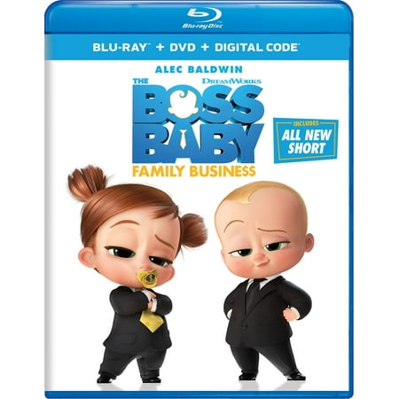 The Boss Baby: Family Business [Includes Digital Copy] [Blu-ray/DVD] [2021]