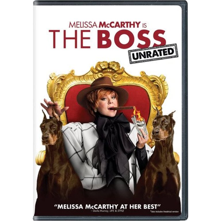 The Boss DVD, MPAA R, Comedy Featuring Melissa McCarthy - Walmart.com