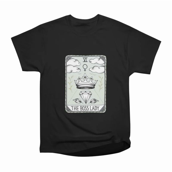 The Boss Lady Millennials Tarot Series T-Shirt Tee Gift For Him Merch For Her Apparel For