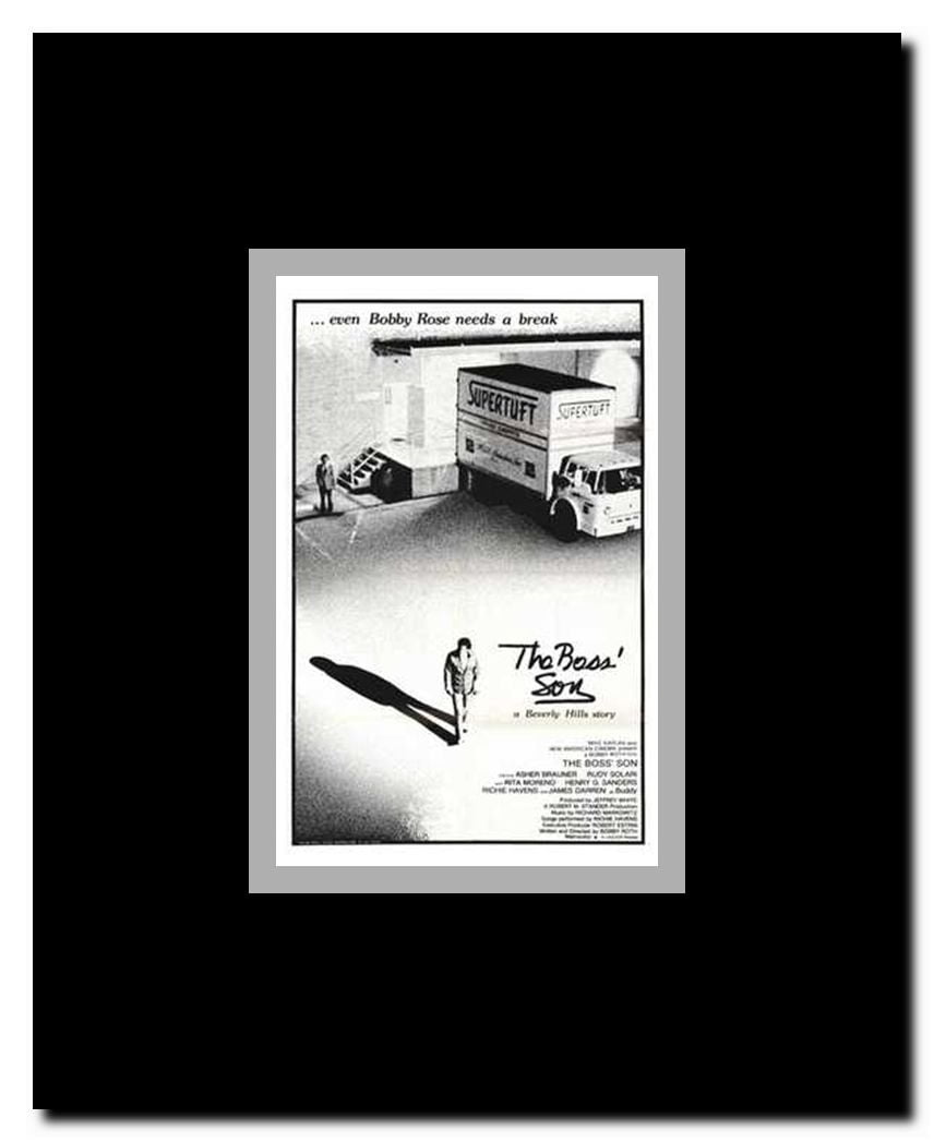 The Boss' Son Framed Movie Poster