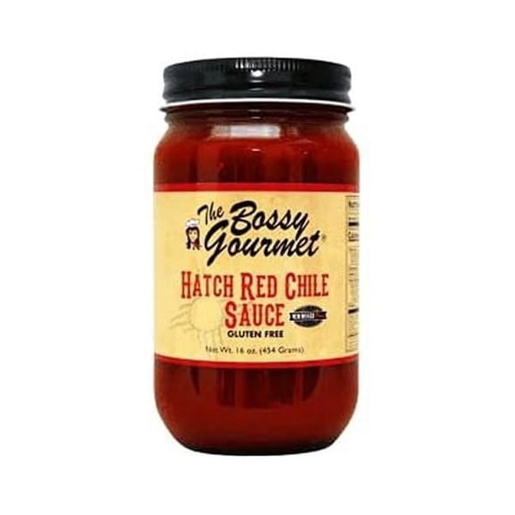 The Bossy Gourmet 1132 Hatch Red Chile Sauce Case - 12 per Pack
