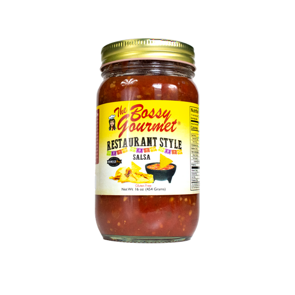 The Bossy Gourmet- Restaurant Style Salsa, 12 Jars