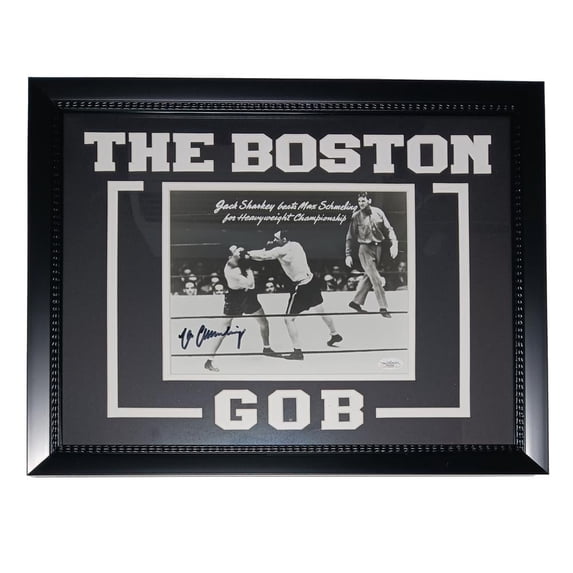 The Boston Gob M.Schmeling 14x18 Auto Frame
