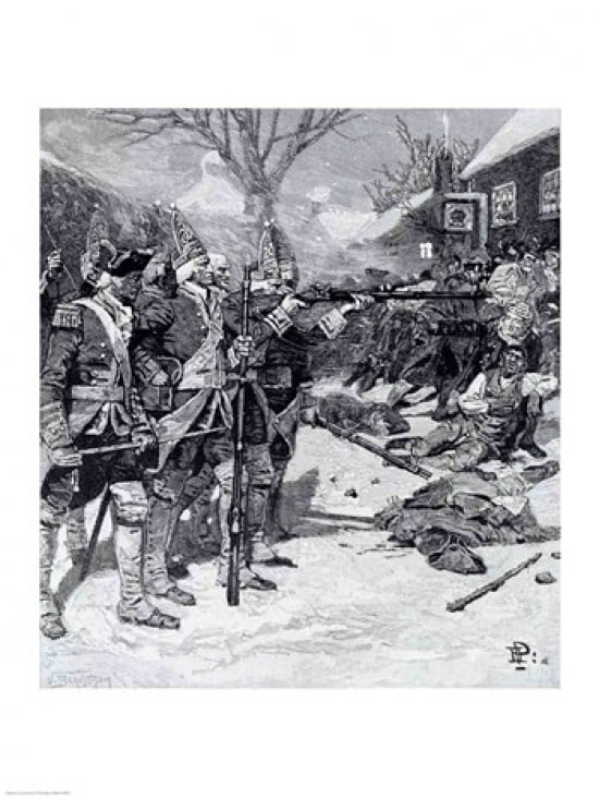 The Boston Massacre Canvas Art - Howard Pyle (18 x 24)