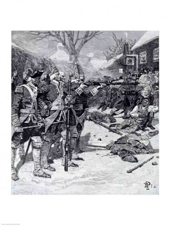 The Boston Massacre Canvas Art - Howard Pyle (24 x 36)