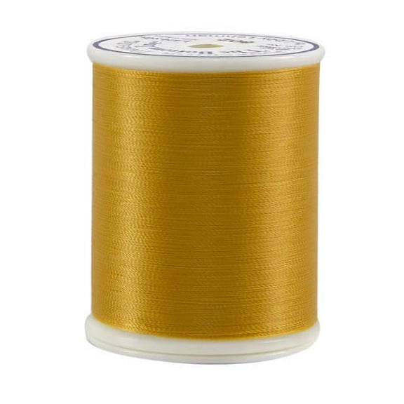 The Bottom Line 60wt Polyester Thread by Superior Threads - 1420 yds - Gold (#602)