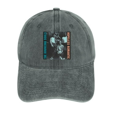 The Bouncing Souls Gray Baseball Cap for Men Women, Adjustable Snapback Hats Trucker Hat