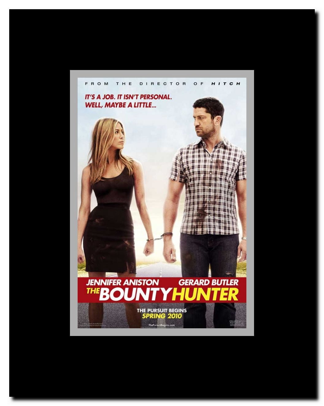 The Bounty Hunter Framed Movie Poster