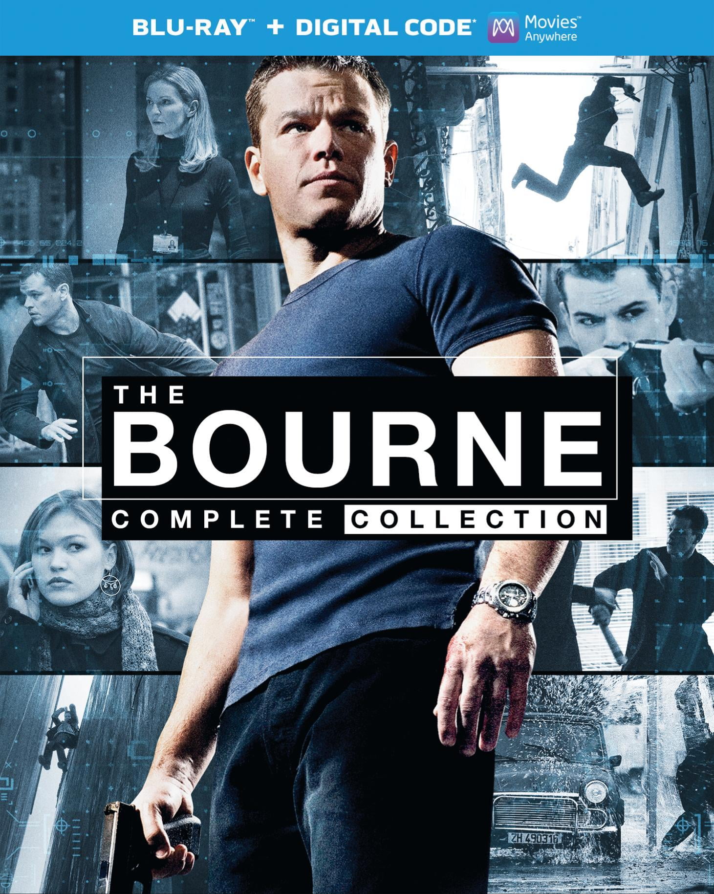 The Bourne Complete Collection (Blu-ray + Digital Copy), Universal Studios, Action & Adventure