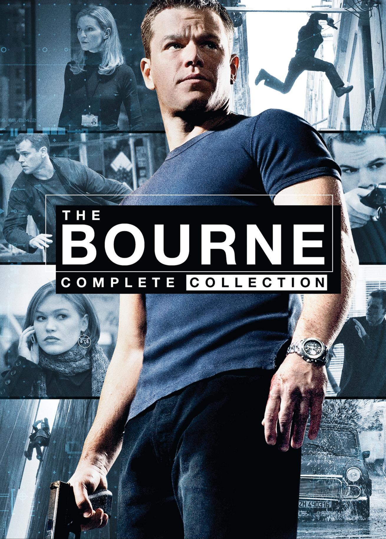 Bourne Complete Series Set ActionThriller DVD Collection with Bonus