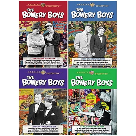The Bowery Boys: Complete Classic Comedy Feature Film Series Collection - All 48 Movies On 16 Discs!