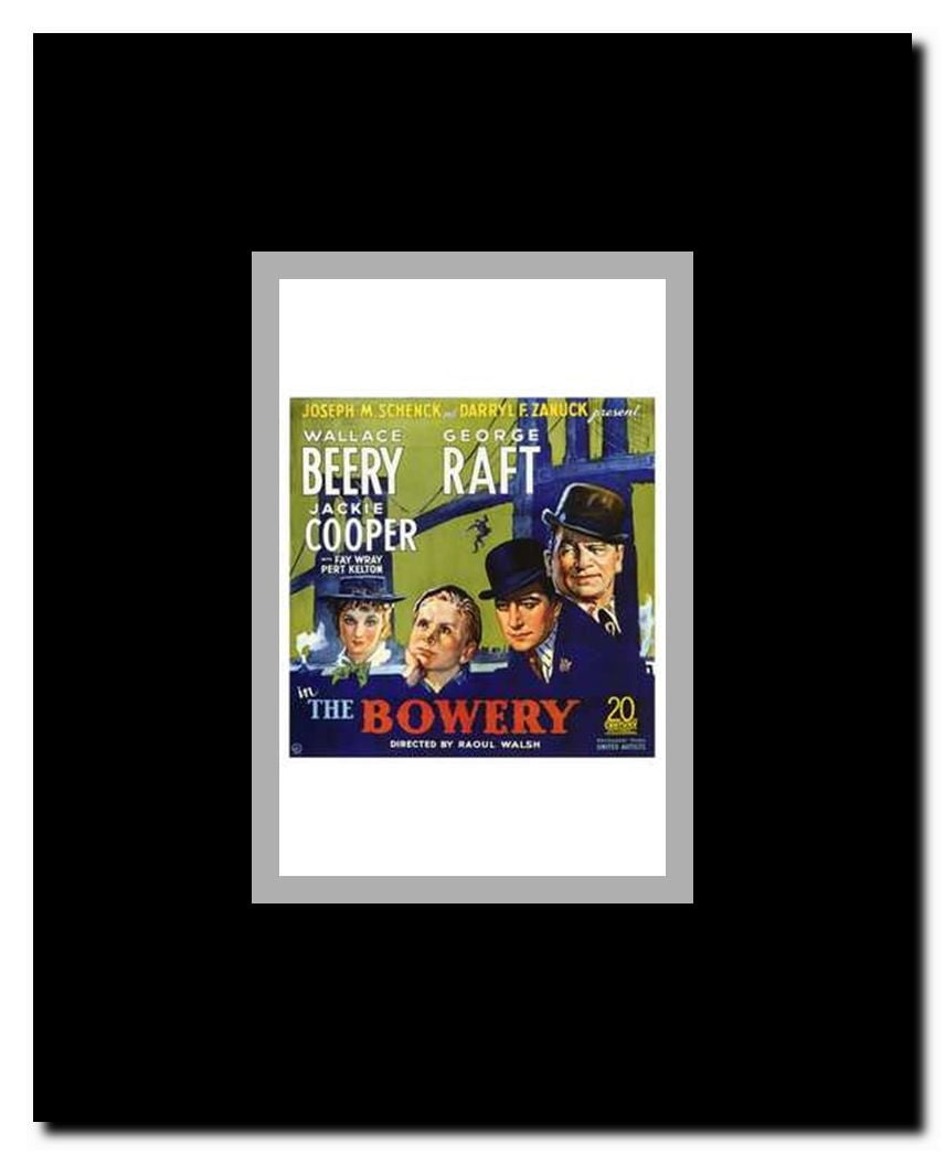 The Bowery Framed Movie Poster
