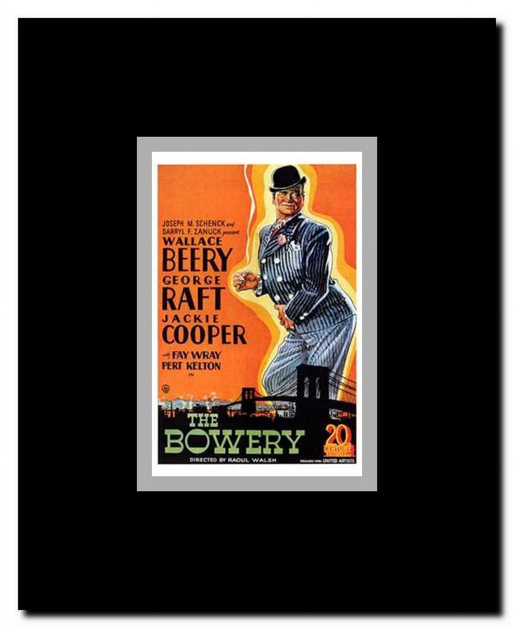 The Bowery Framed Movie Poster