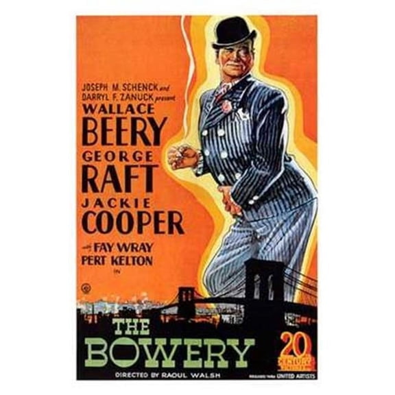 The Bowery Movie Poster - 11 x 17 in.