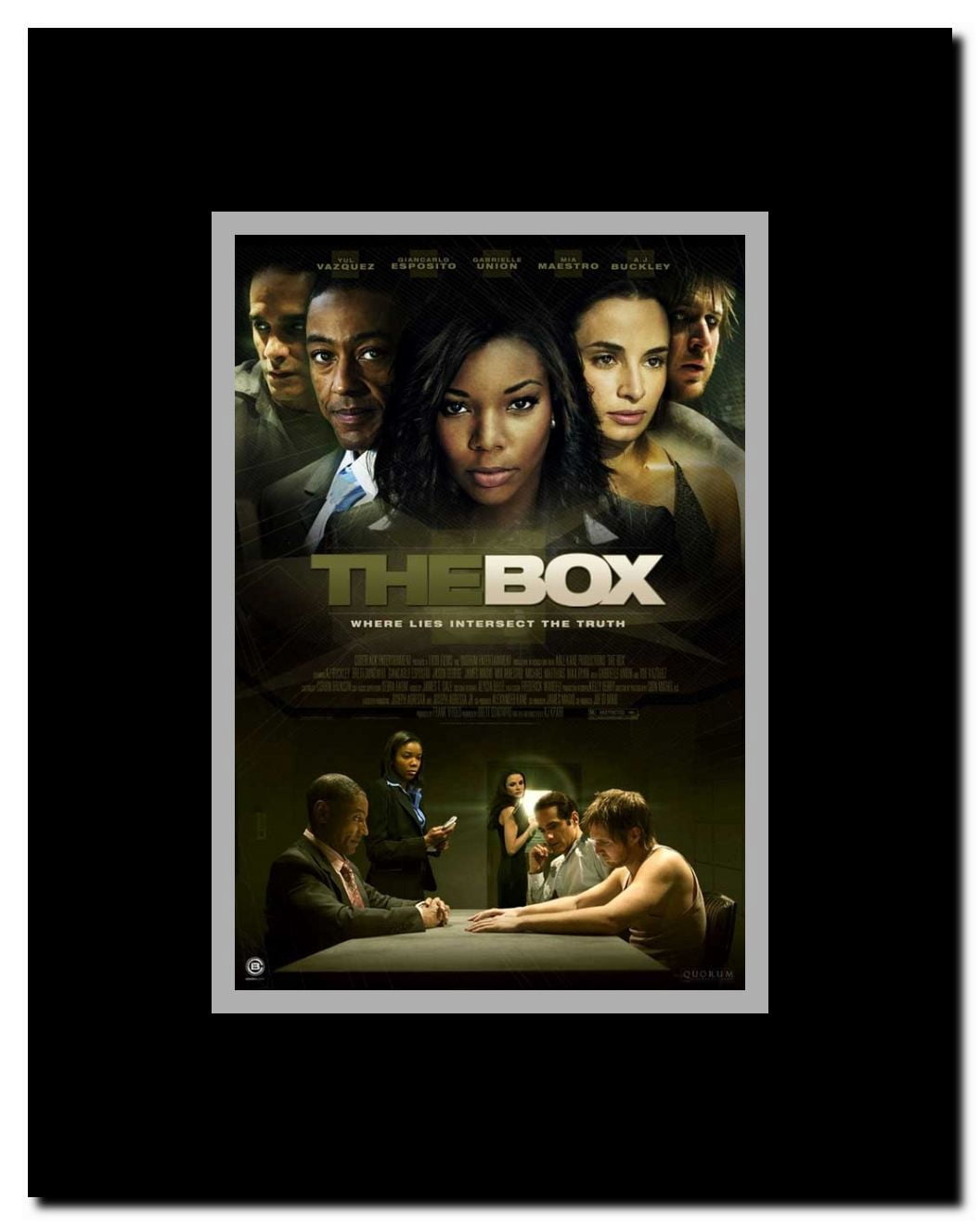 The Box Framed Movie Poster